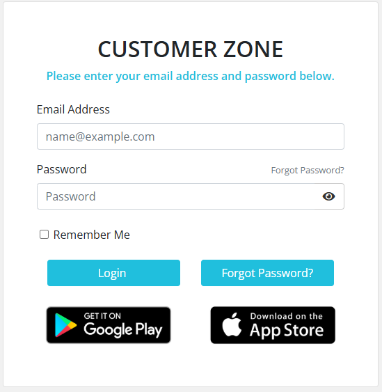 A screenshot of a login form

Description automatically generated