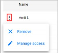 Manage access for tenant manager