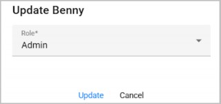 Tenant manager actions