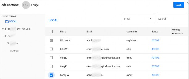 Add managers popup (MSP level)