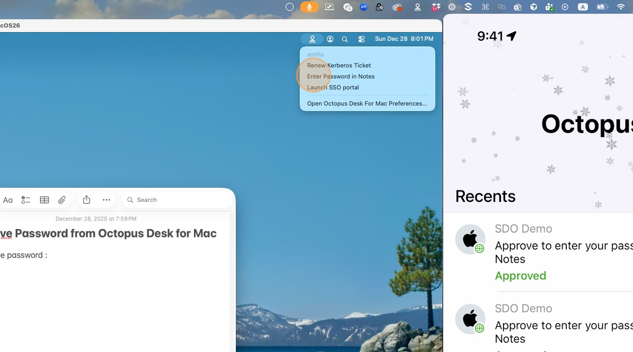 Step 3 - Retrieve Password option