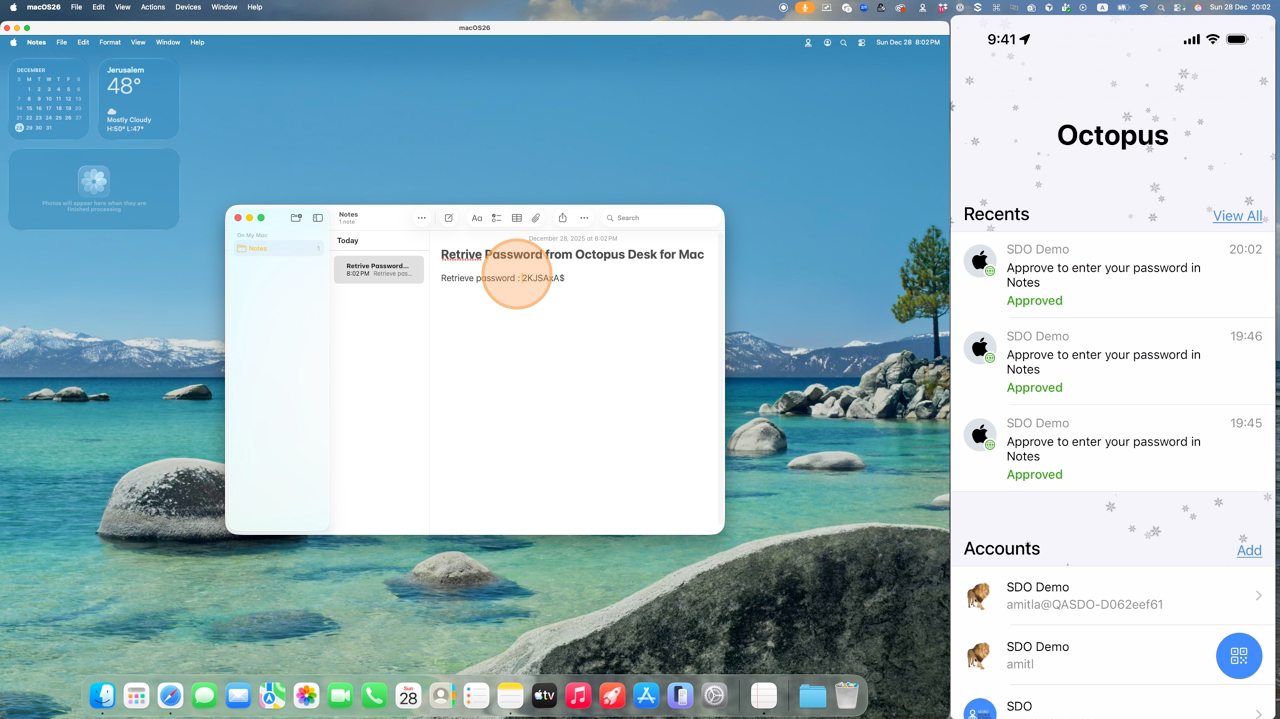 Step 6 - Password retrieved