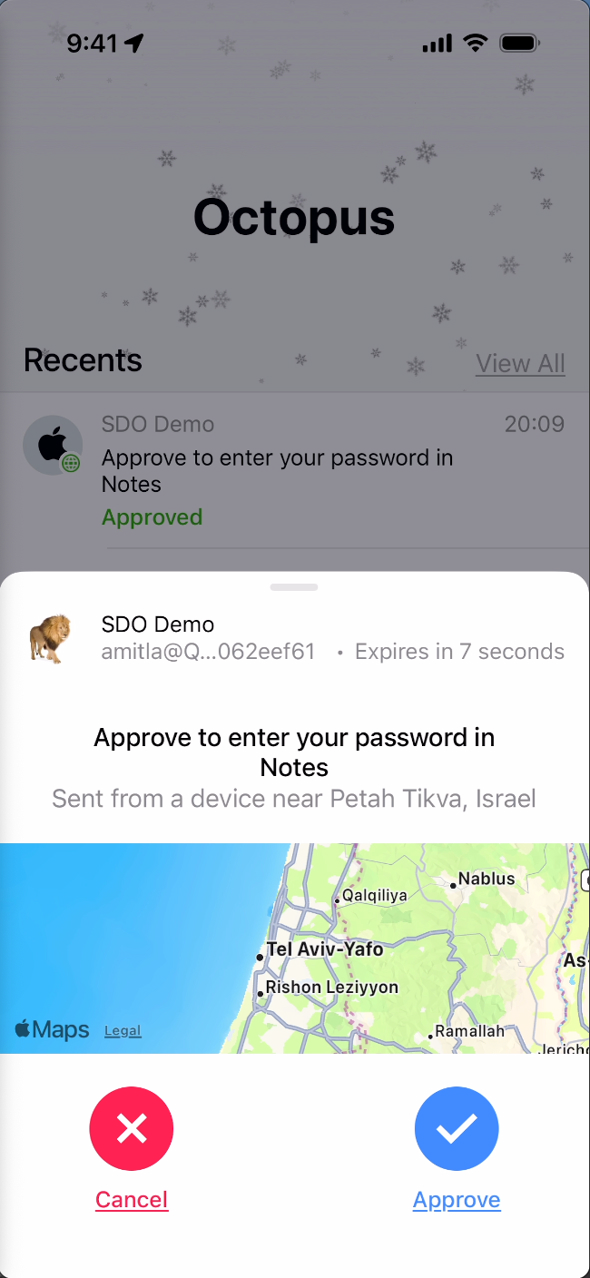 Step 5 - Mobile approve