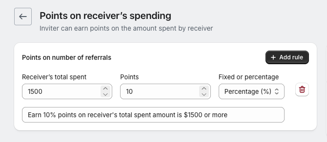 Referral strategy overview screenshot