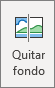 Botón Quitar fondo