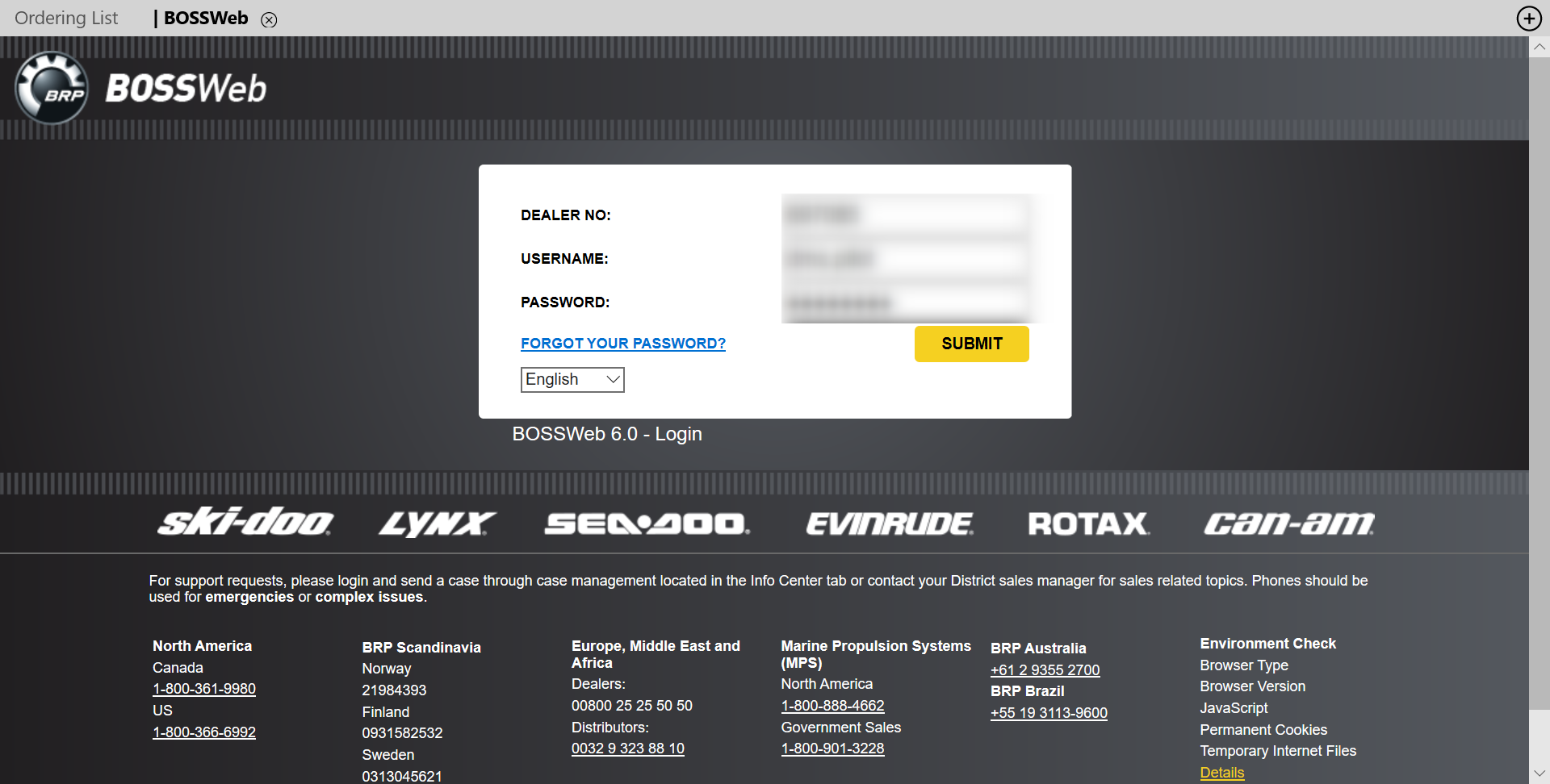 Parts Ordering BRP DX1 Parts Ordering BRP DX1