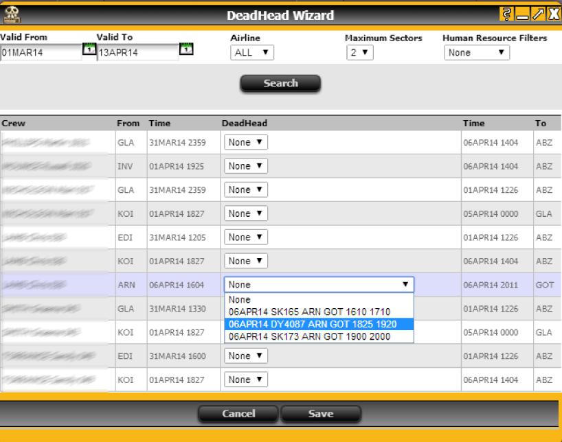 Deadhead NOps & Crew