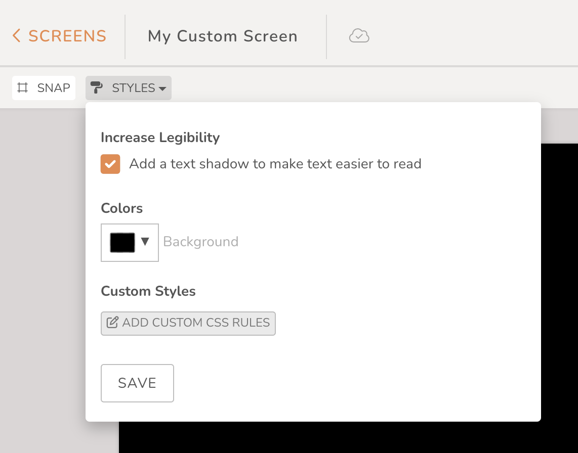 Screen Rotation for Smart TVs DAKboard Support