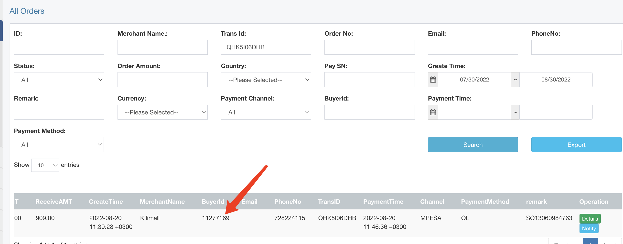 How to track Kilimall Lite order?