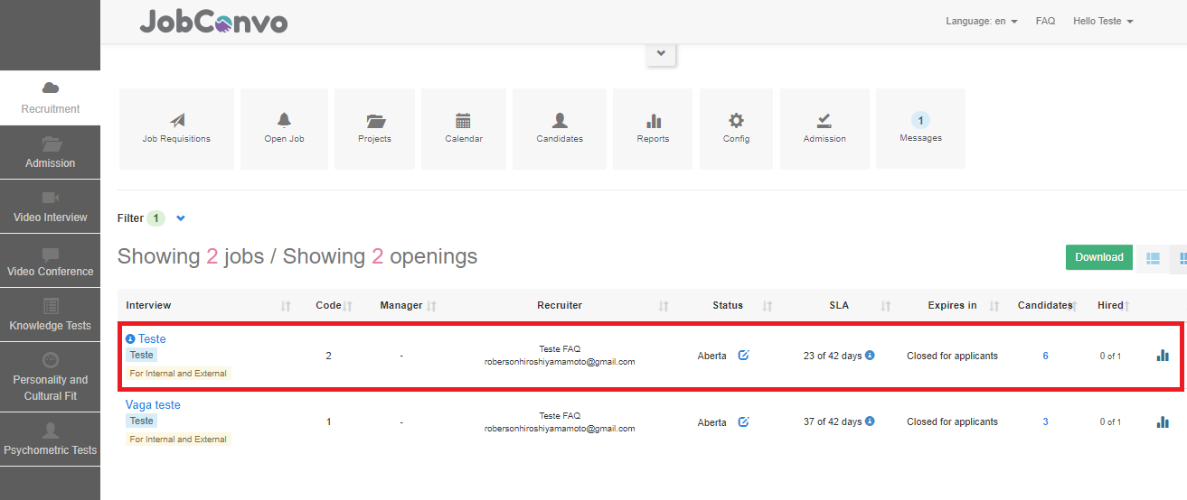 How can I filter candidates by smiley faces (emojis)? : JobConvo
