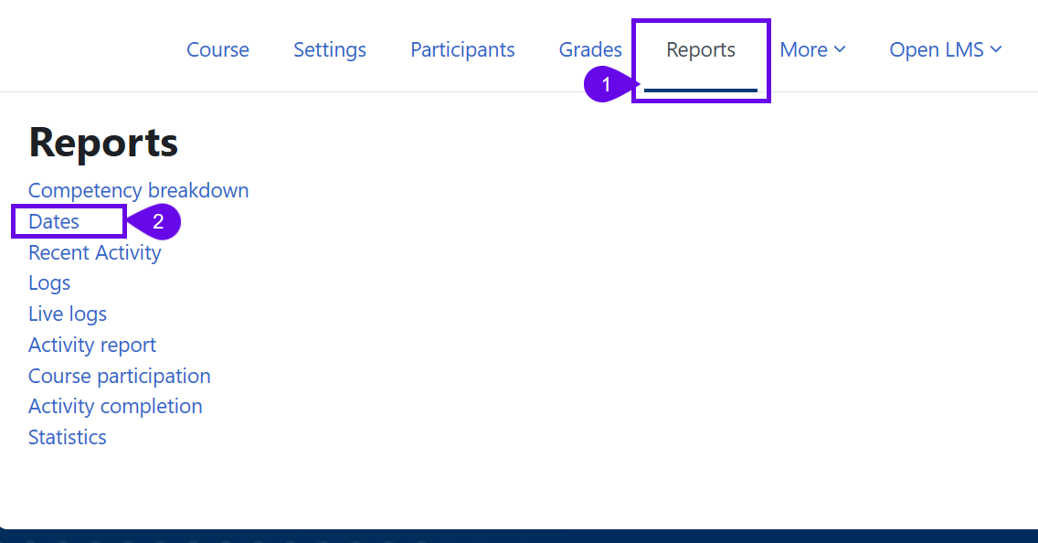 image is explained with steps one and two