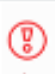 red exclamation point in a red circle