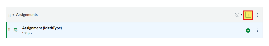 On the Modules page, click the + button.