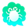 A white spider with x marks on it  AI-generated content may be incorrect.