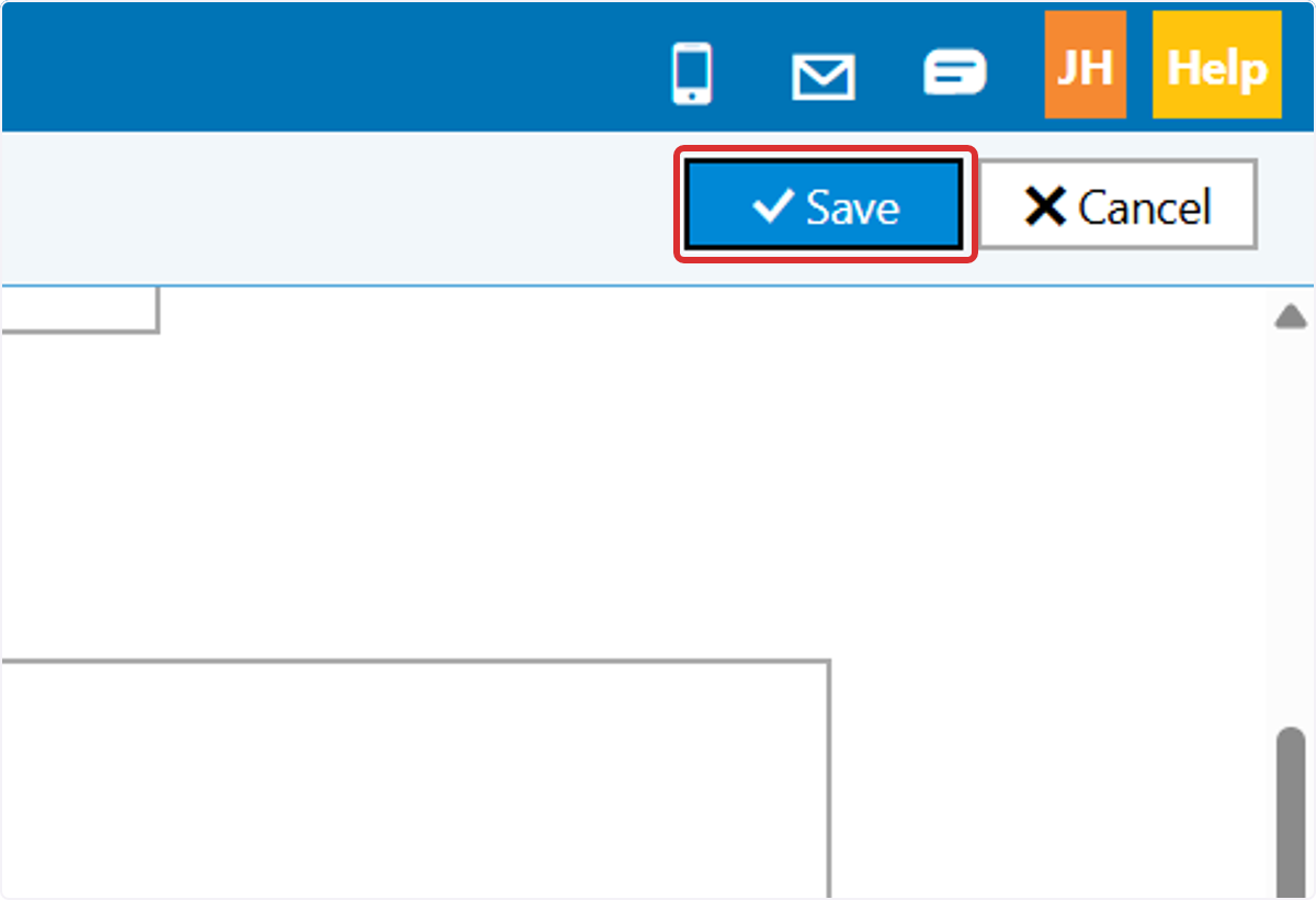 Click on 'Save' to apply your changes immediately.