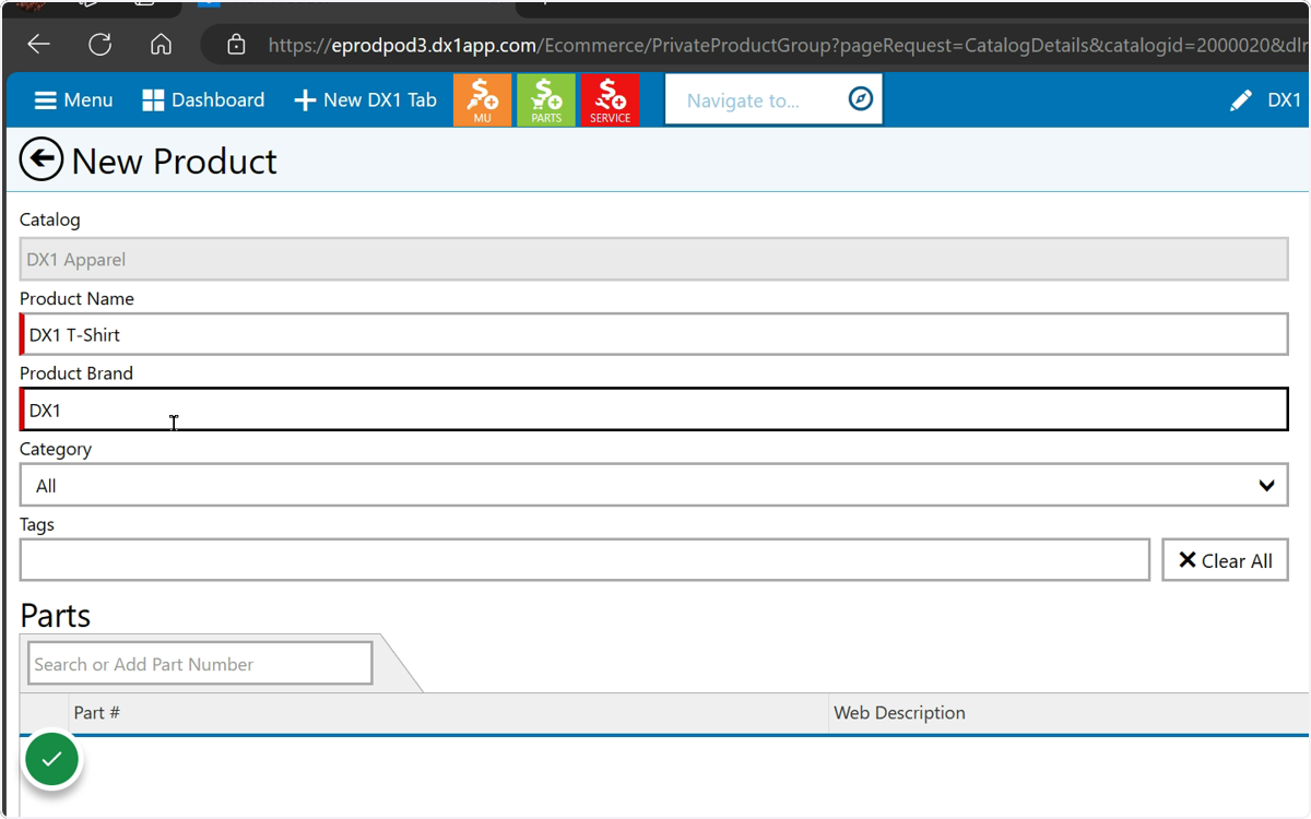 Enter the brand name for your product. You can select from the list of returned options or enter your own.