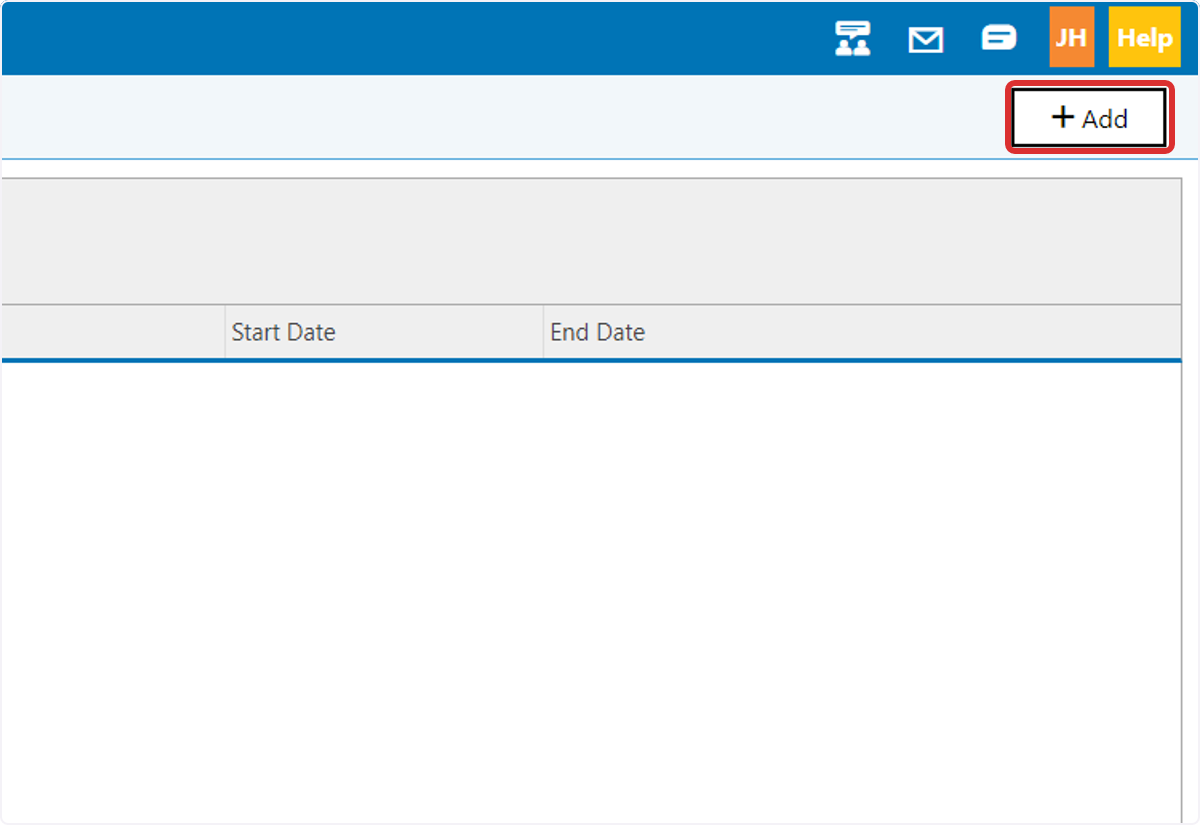 Select +Add