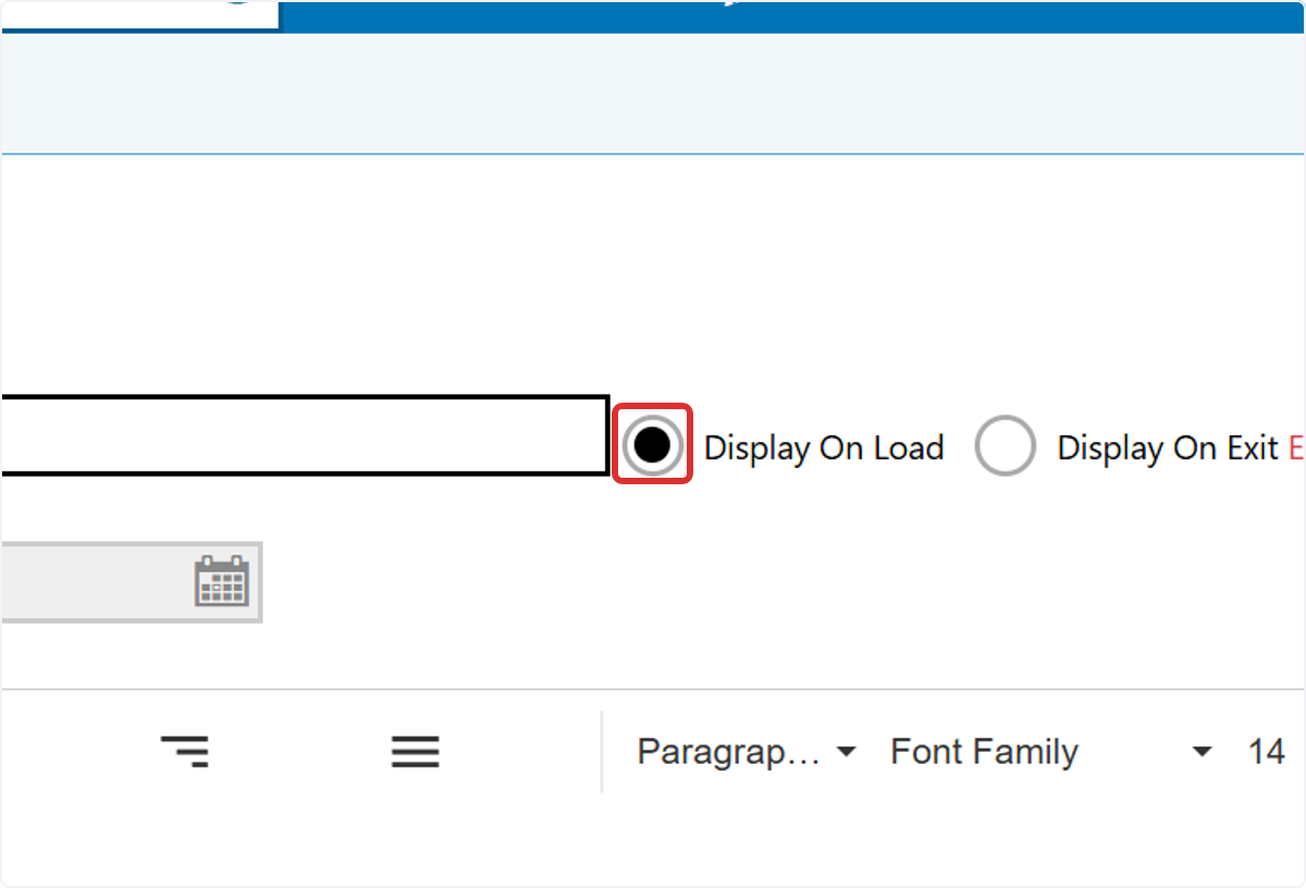 Choose Display Type