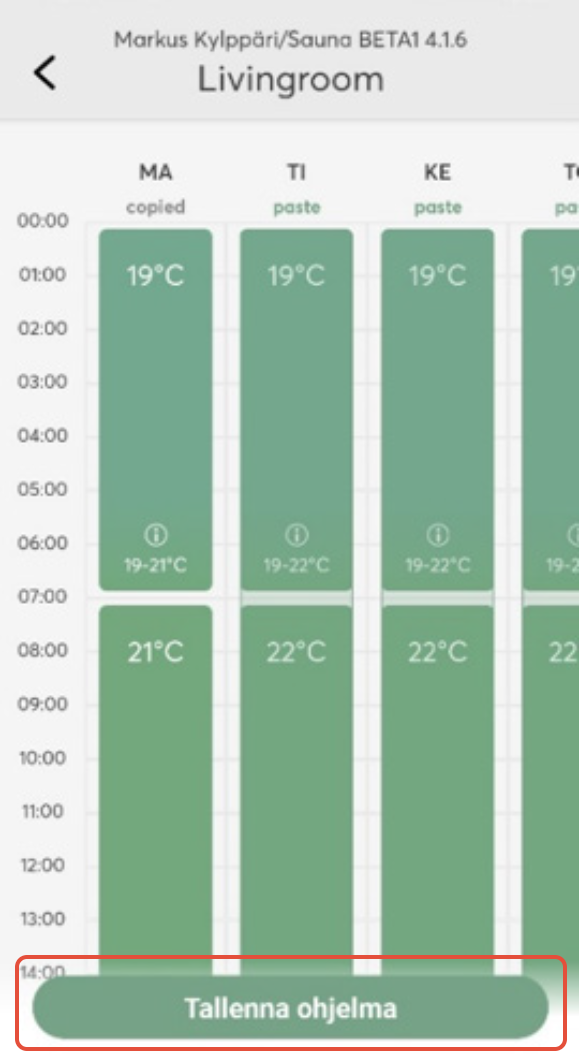 Creating and editing Smart Schedules