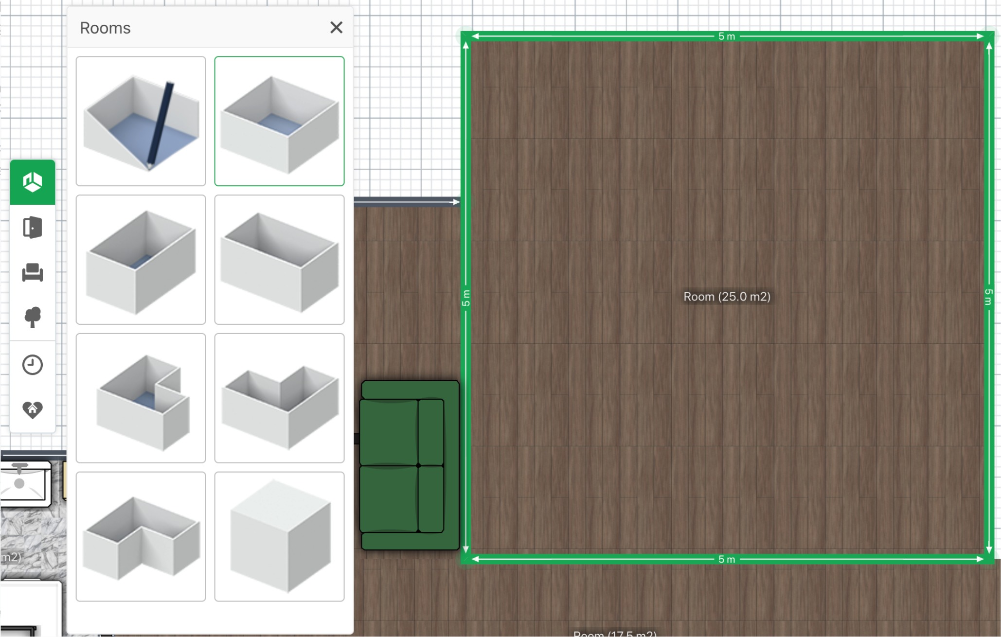 Угловой шкаф planner5d