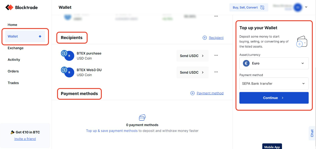 Wallet Explained Blocktrade