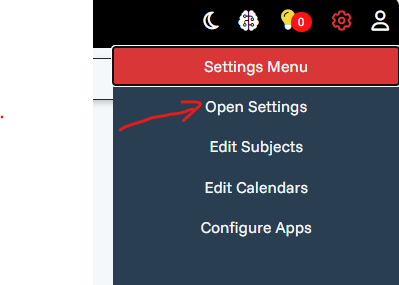 A menu screen with text

AI-generated content may be incorrect.