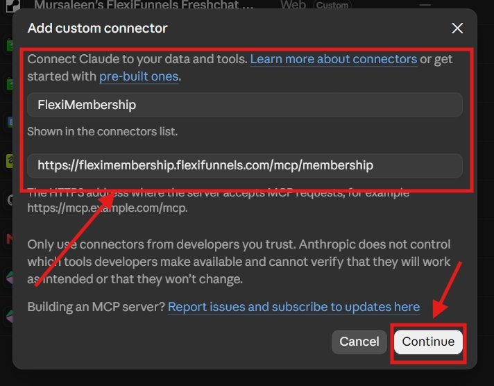 Add custom connector box with the name and URL filled in and Continue highlighted