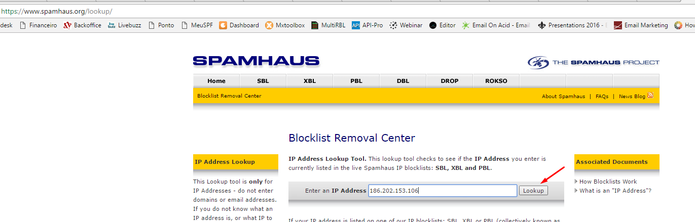Central De Ajuda Dinamize Delist Da Spamhaus