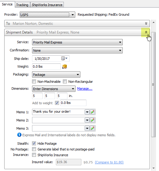 Shipping an Order With the Ship Orders Screen ShipWorks Support