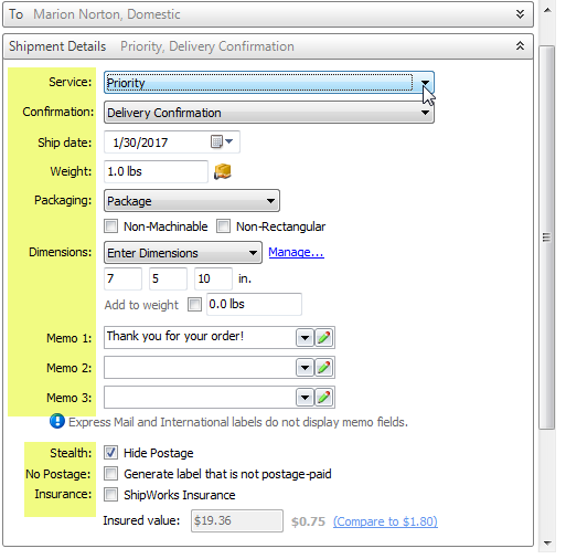 Shipping an Order With the Ship Orders Screen ShipWorks Support