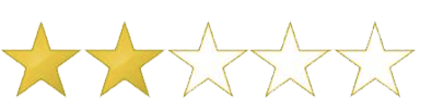 Star rating: 2/5