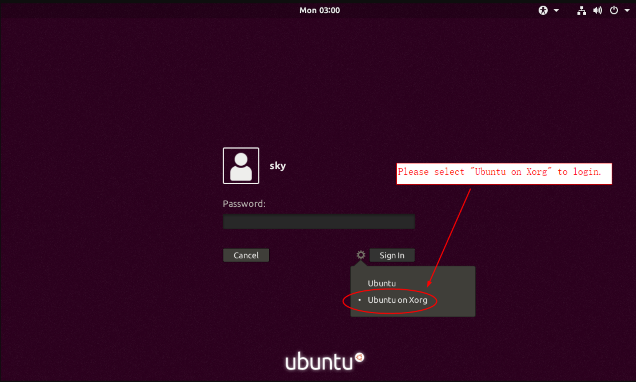 Black Screen Issue on Ubuntu With Wayland Desktop Session Support