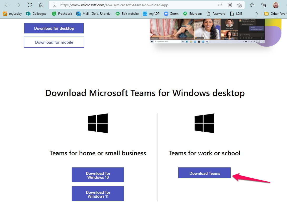 Downloading Teams To Your Windows Computer Support Hub Downloading Teams To Your Windows Computer Support Hub