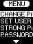 Configuration menu - part 1