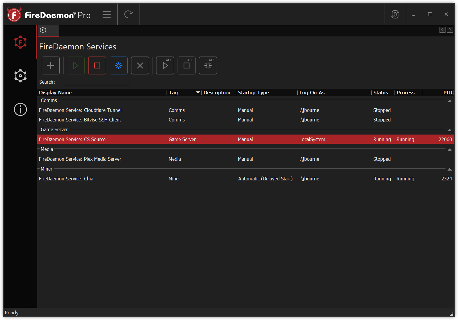FireDaemon Pro and Pro OEM 5.2.0 PreRelease