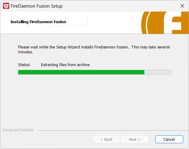 FireDaemon Fusion Setup Installation