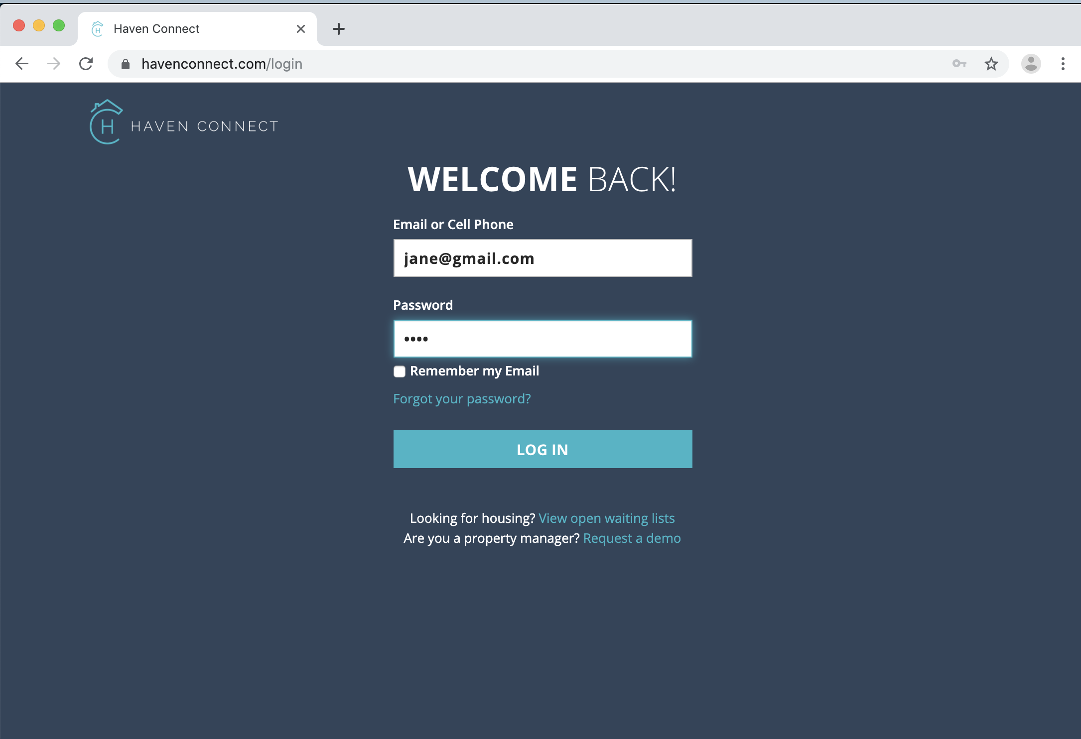 How to Log In to Your Haven Connect Account Haven Connect