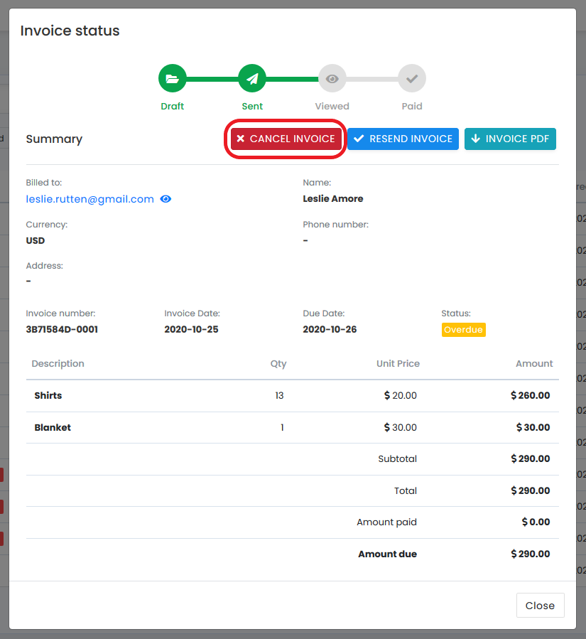 How Do I Cancel An Invoice Paid