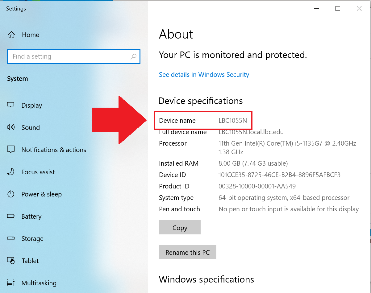 How Do I Find My Computer's Device Name? LBC Capital