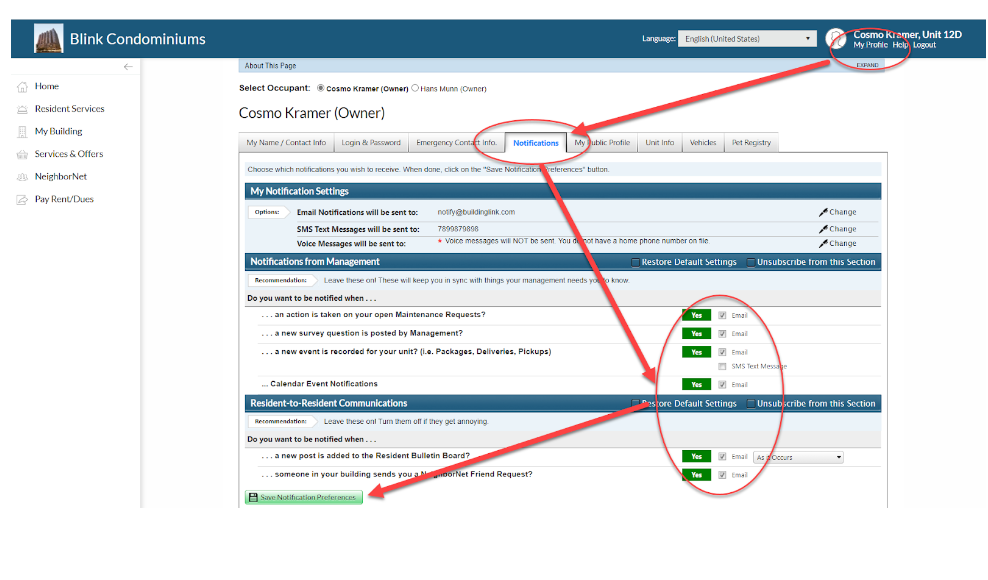 Buildinglink Labels What Are BuildingLink Notifications and How Do I Start/Stop Receiving ...