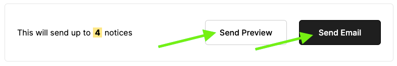 A green arrow pointing to a white box

Description automatically generated