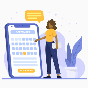 Customer Booking Page
