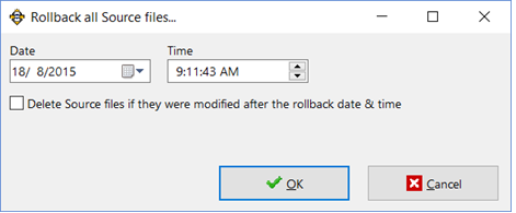 RollBack/Restore from Version files : 2BrightSparks Help and Support