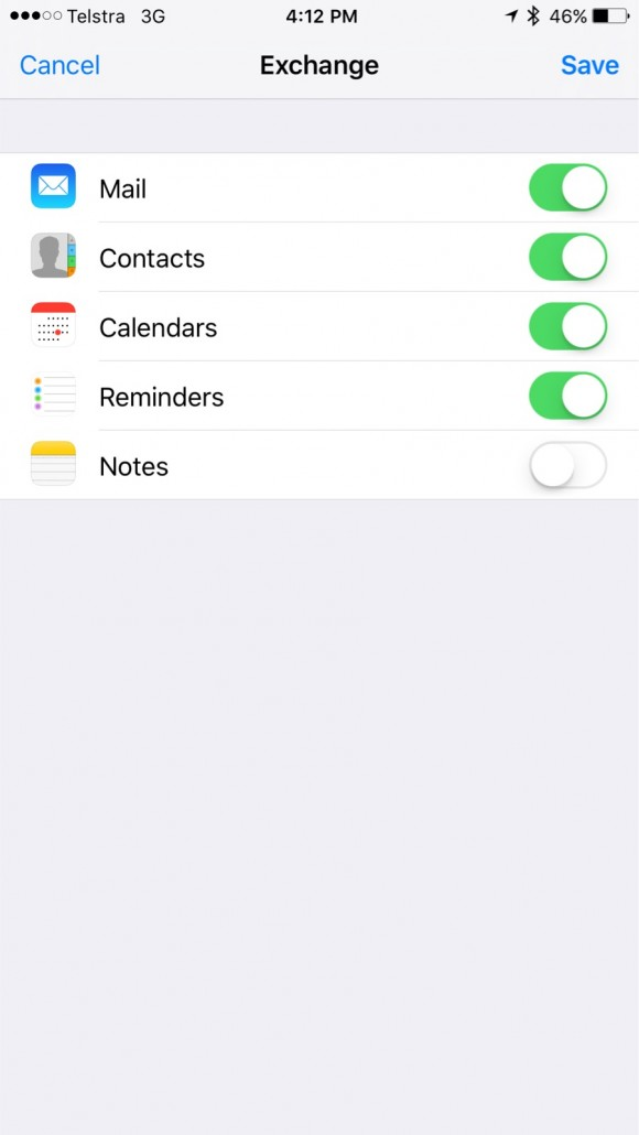 Select Office 365 Services To Sync