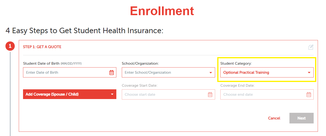 For OPT Students Student Medicover