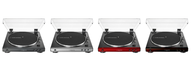 audio technica turntable speaker setup