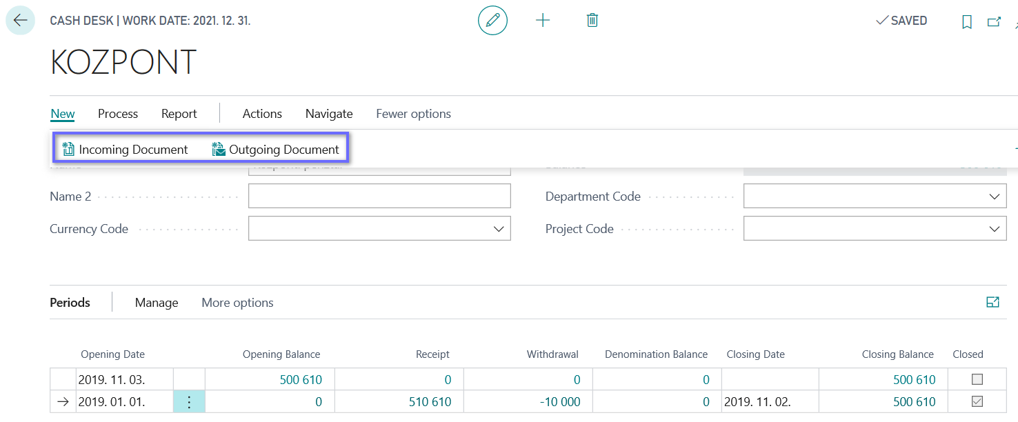 Manage Cash Desk AppVision Kft.