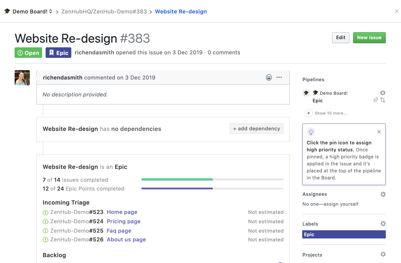 The beginner's guide to using epics and GitHub milestones