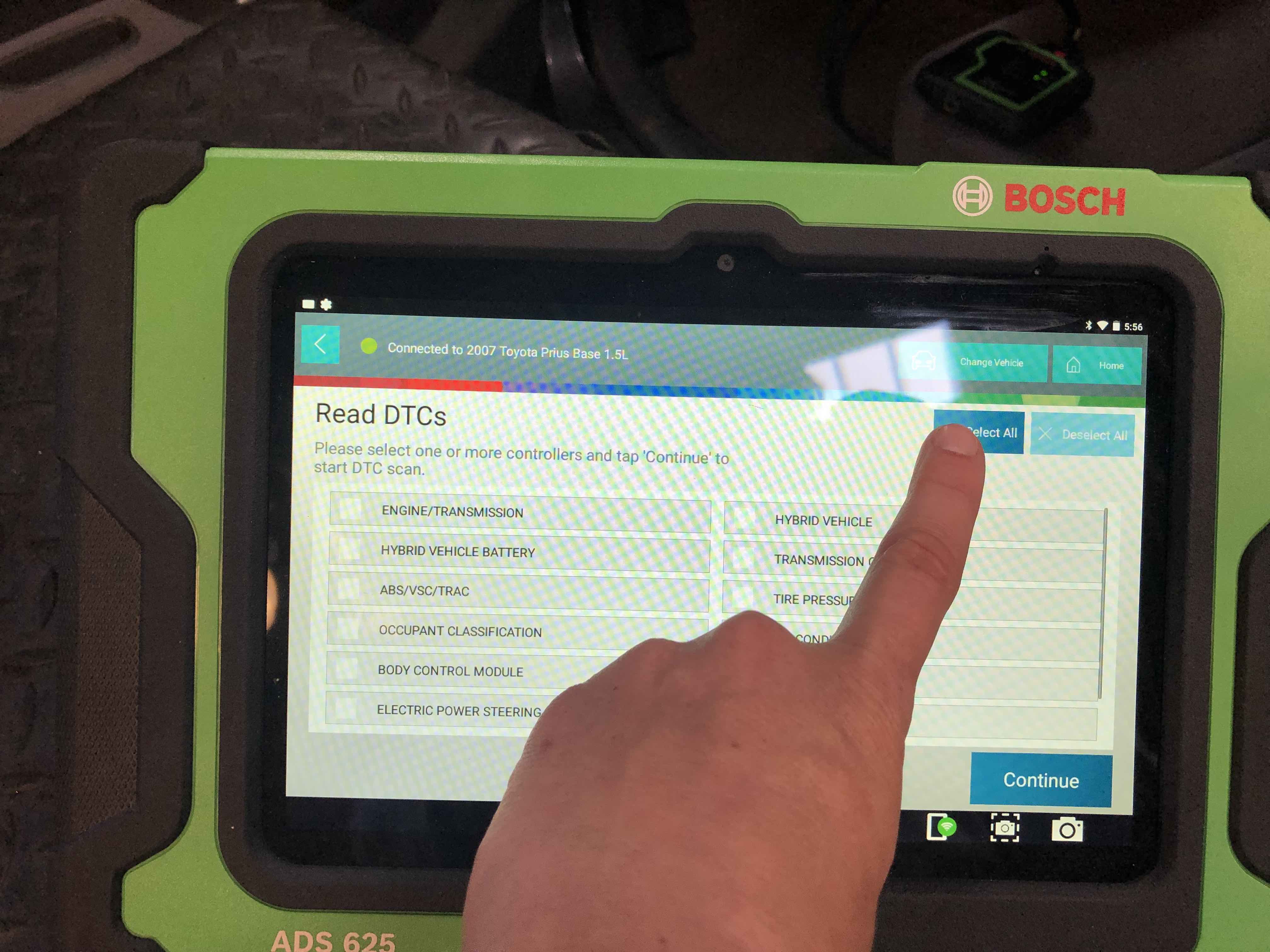 Bosch Scan Tool Integration