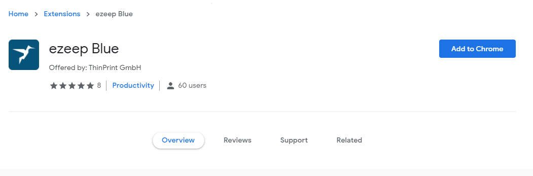 cloud print extension